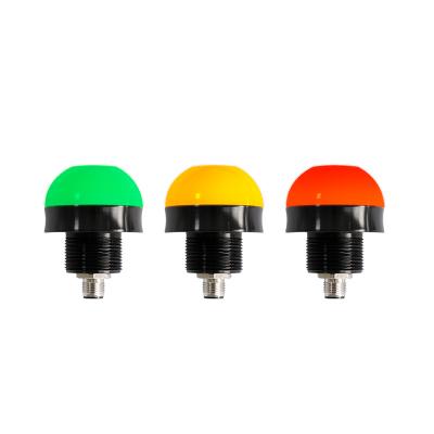 fabricante M12 IP69K 3 cores luz de sinal IO-LINK
